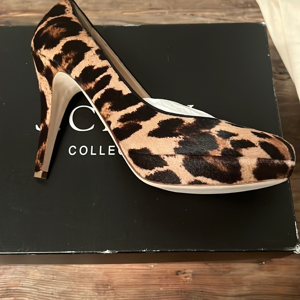 J Crew Collection leopard 🐆 heel - Picture 2 of 8